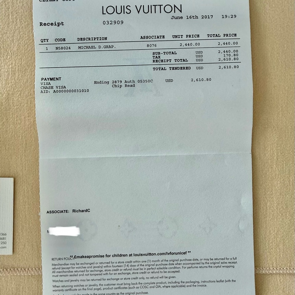 Louis Vuitton Michael Backpack - Picture 2 of 16